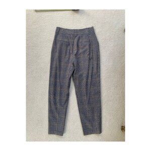 Zara brand Size M plaid Grey Slacks